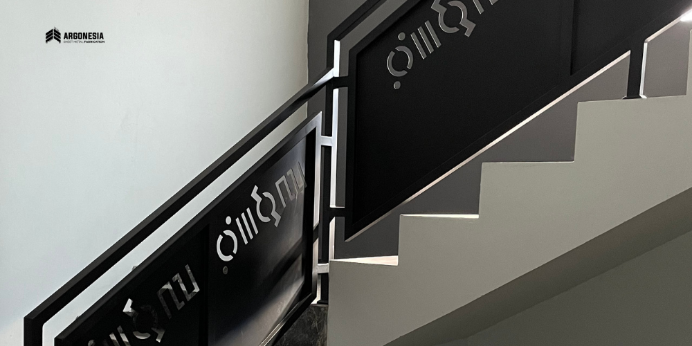 Railing tangga Laser Cutting